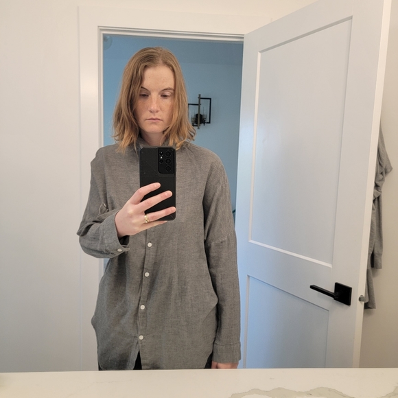 OAK + FORT Collared Shirt - Picture 3 of 3